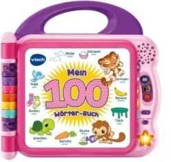 VTECH BABY Mein 100-Wörter-Buch Pink