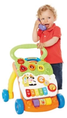VTECH BABY Spiel- Und Laufwagen, Grün/gelb