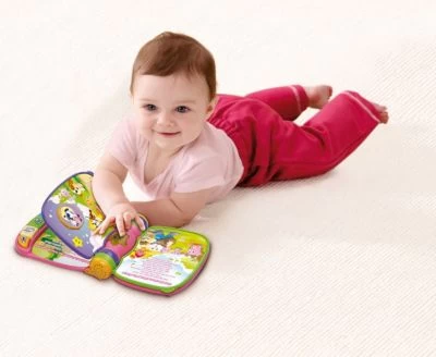 VTECH BABY Mein Erstes Liederbuch Pink 3 VTECH BABY Mein Erstes Liederbuch Pink – Bild 3