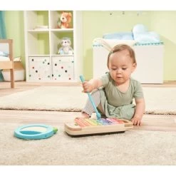 VTech Interaktives Holz-Xylofon Mit Tamburin, Musikspielzeug 10 VTech Interaktives Holz-Xylofon Mit Tamburin, Musikspielzeug -Vtech VTech Interaktives Holz Xylofon mit Tamburin Musikspielzeug@@100004655 4