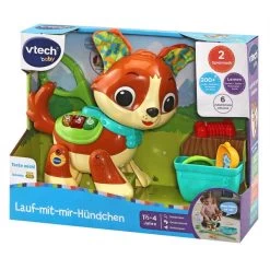 VTech Lauf-mit-mir-Hündchen, Spielfigur -Vtech VTech Lauf mit mir H ndchen Spielfigur@@1846987 9