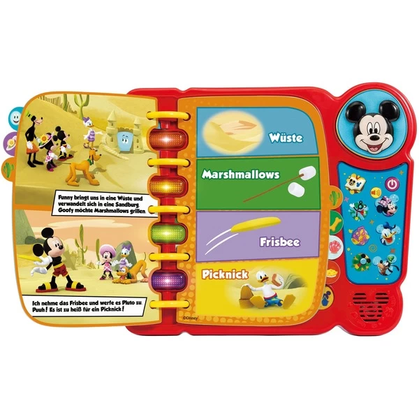 VTech Micky Maus Spielhaus - Entdeckerbuch, Lernbuch 2 VTech Micky Maus Spielhaus - Entdeckerbuch, Lernbuch – Bild 2