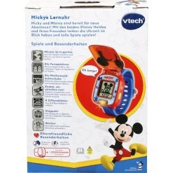 VTech Mickys Lernuhr, Armbanduhr -Vtech VTech Mickys Lernuhr Armbanduhr@@1847123 8