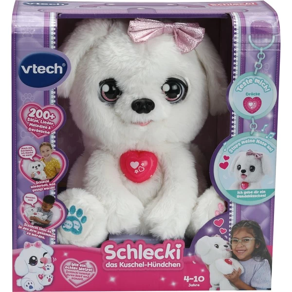 VTech Schlecki, Das Kuschel-Hündchen, Kuscheltier 2 VTech Schlecki, Das Kuschel-Hündchen, Kuscheltier – Bild 2