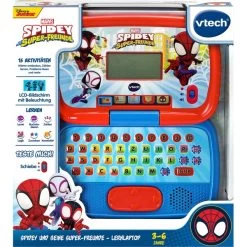 VTech Spidey Und Seine Super-Freunde Lernlaptop, Lerncomputer 8 VTech Spidey Und Seine Super-Freunde Lernlaptop, Lerncomputer -Vtech VTech Spidey und seine Super Freunde Lernlaptop Lerncomputer@@100004722 2