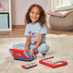 VTech Spidey Und Seine Super-Freunde Lernlaptop, Lerncomputer 11 VTech Spidey Und Seine Super-Freunde Lernlaptop, Lerncomputer -Vtech VTech Spidey und seine Super Freunde Lernlaptop Lerncomputer@@100004722 5