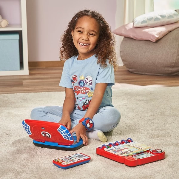 VTech Spidey Und Seine Super-Freunde Lernlaptop, Lerncomputer 6 VTech Spidey Und Seine Super-Freunde Lernlaptop, Lerncomputer – Bild 6