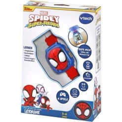 VTech Spidey Und Seine Super-Freunde Lernuhr, Armbanduhr 21 VTech Spidey Und Seine Super-Freunde Lernuhr, Armbanduhr -Vtech VTech Spidey und seine Super Freunde Lernuhr Armbanduhr@@1847122 10