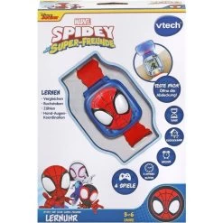 VTech Spidey Und Seine Super-Freunde Lernuhr, Armbanduhr 19 VTech Spidey Und Seine Super-Freunde Lernuhr, Armbanduhr -Vtech VTech Spidey und seine Super Freunde Lernuhr Armbanduhr@@1847122 8