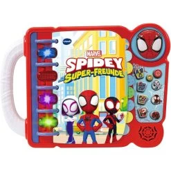 VTech Spidey Und Seine Super-Freunde - Abenteuerbuch, Lernbuch