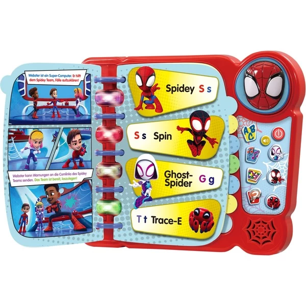 VTech Spidey Und Seine Super-Freunde - Abenteuerbuch, Lernbuch 2 VTech Spidey Und Seine Super-Freunde - Abenteuerbuch, Lernbuch – Bild 2