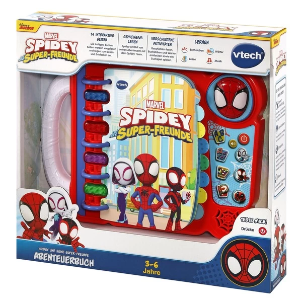 VTech Spidey Und Seine Super-Freunde - Abenteuerbuch, Lernbuch 5 VTech Spidey Und Seine Super-Freunde - Abenteuerbuch, Lernbuch – Bild 5