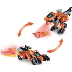VTech Switch & Go Dinos - Fire-T-Rex, Spielfigur
