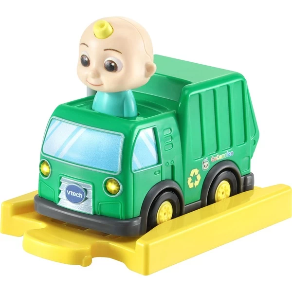 VTech Tut Tut Baby Flitzer - CoComelon JJs Müllwagen, Spielfahrzeug 1 VTech Tut Tut Baby Flitzer - CoComelon JJs Müllwagen, Spielfahrzeug