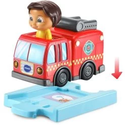 VTech Tut Tut Baby Flitzer - CoComelon Ninas Feuerwehrauto, Spielfahrzeug -Vtech VTech Tut Tut Baby Flitzer CoComelon Ninas Feuerwehrauto Spielfahrzeug@@1918983 2