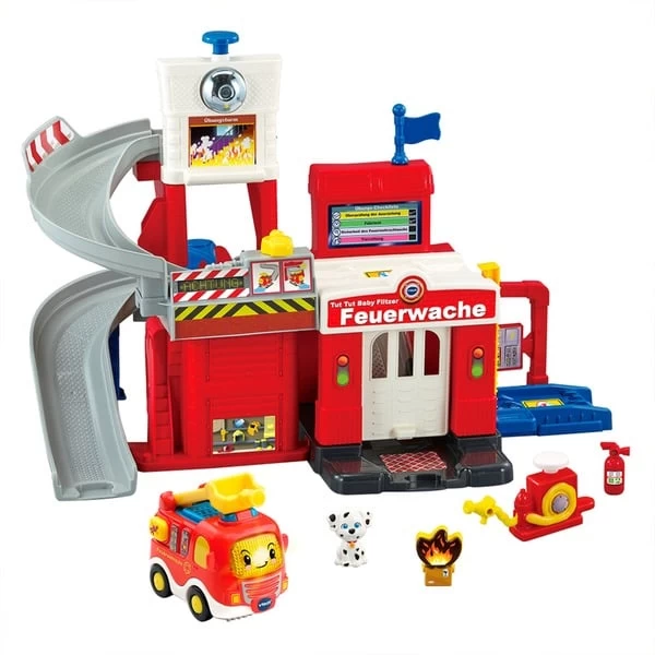 VTech Tut Tut Baby Flitzer - Feuerwache, Spielgebäude 1 VTech Tut Tut Baby Flitzer - Feuerwache, Spielgebäude