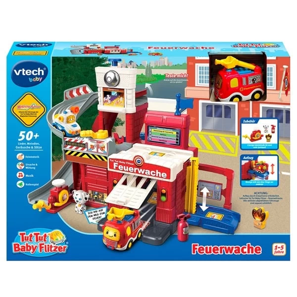 VTech Tut Tut Baby Flitzer - Feuerwache, Spielgebäude 4 VTech Tut Tut Baby Flitzer - Feuerwache, Spielgebäude – Bild 4