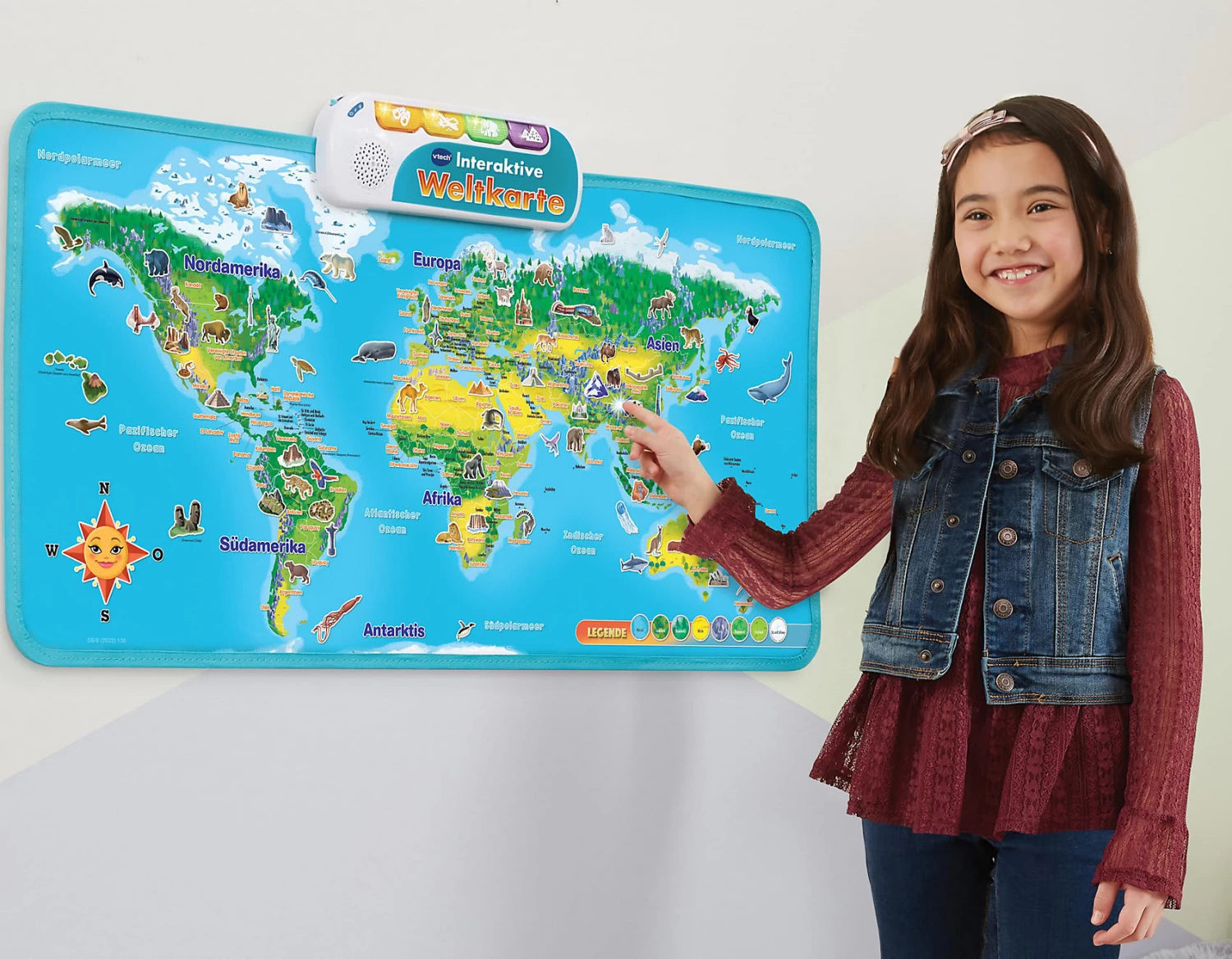 VTech Interaktive Weltkarte 3 VTech Interaktive Weltkarte – Bild 3