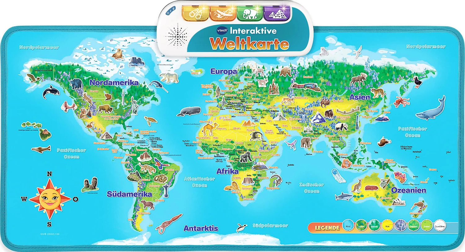 VTech Interaktive Weltkarte 1 VTech Interaktive Weltkarte