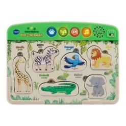 VTech Interaktives Holz-Tierpuzzle In Natur