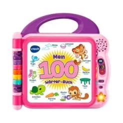 VTech Lernspaß Mein 100-Wörter-Buch In Pink