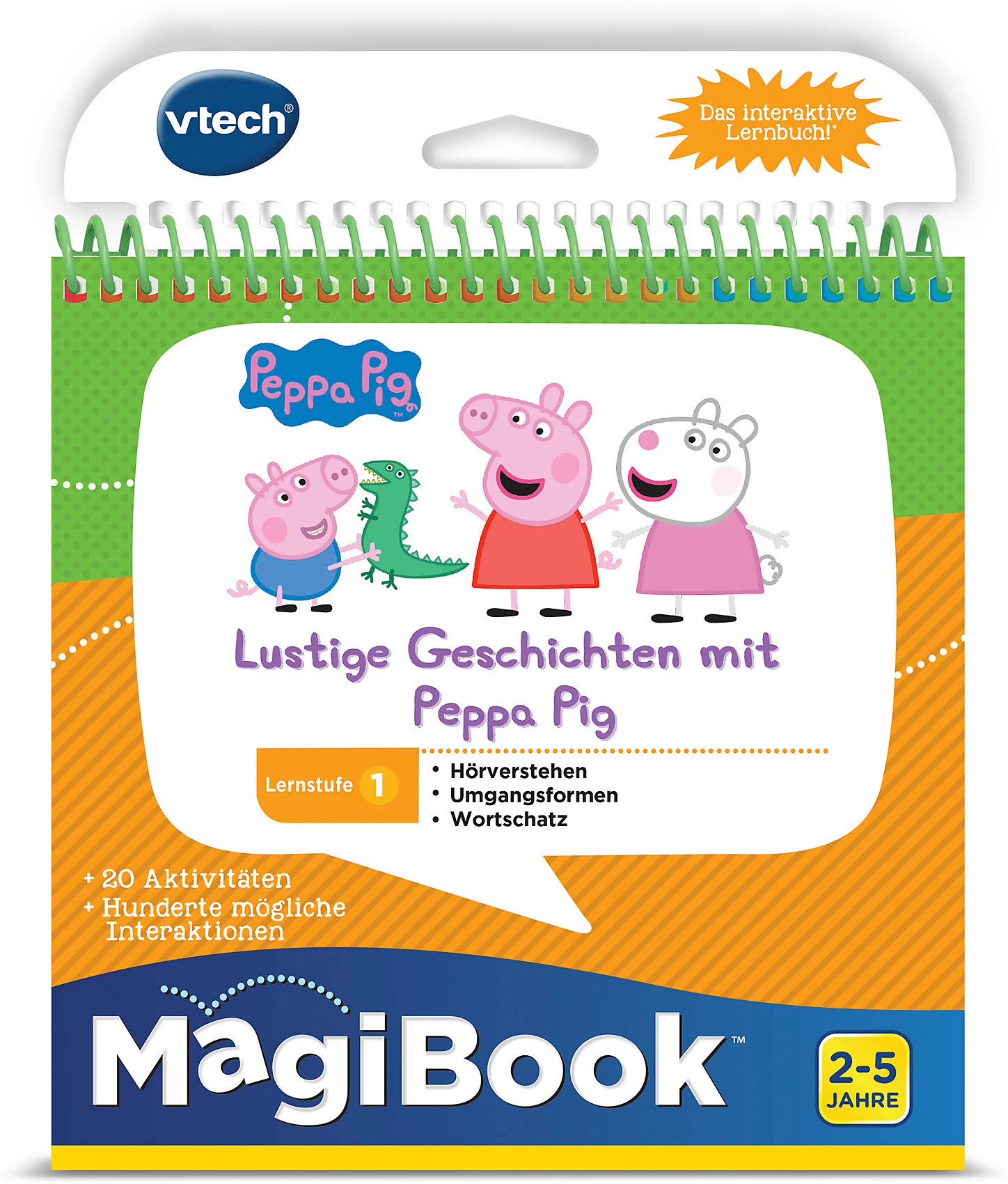 VTech Lernstufe 1 - Lustige Geschichten Mit Peppa Pig 2 VTech Lernstufe 1 - Lustige Geschichten Mit Peppa Pig – Bild 2