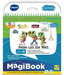 VTech MagiBook Lernstufe 2 - Reise Um Die Welt 3D
