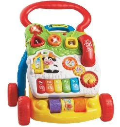 VTech Spiel- Und Laufwagen, Blau/rot