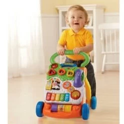 VTech Spiel- Und Laufwagen In Orange -Vtech vtech spiel und laufwagen in orange 3